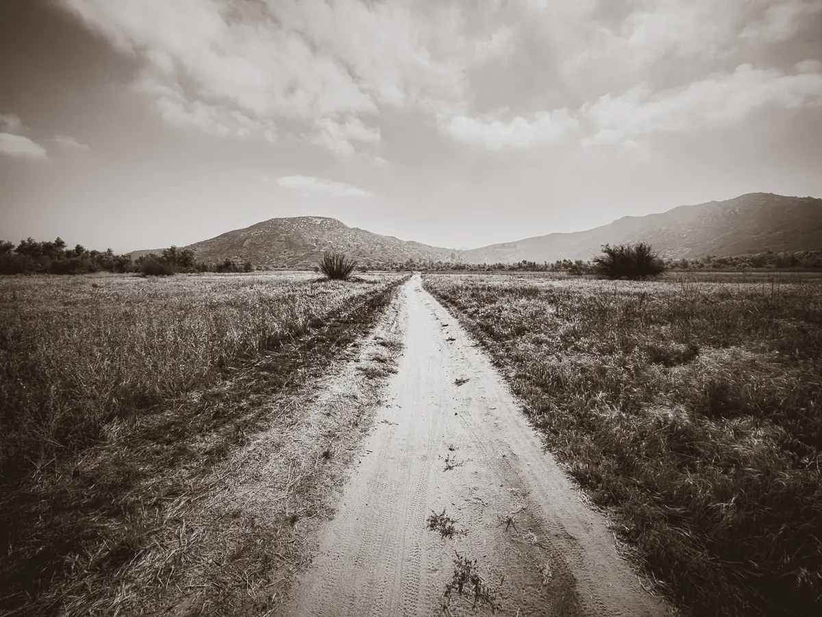Coast to Crest Trail in San Pasqual Valley, San Diego, California