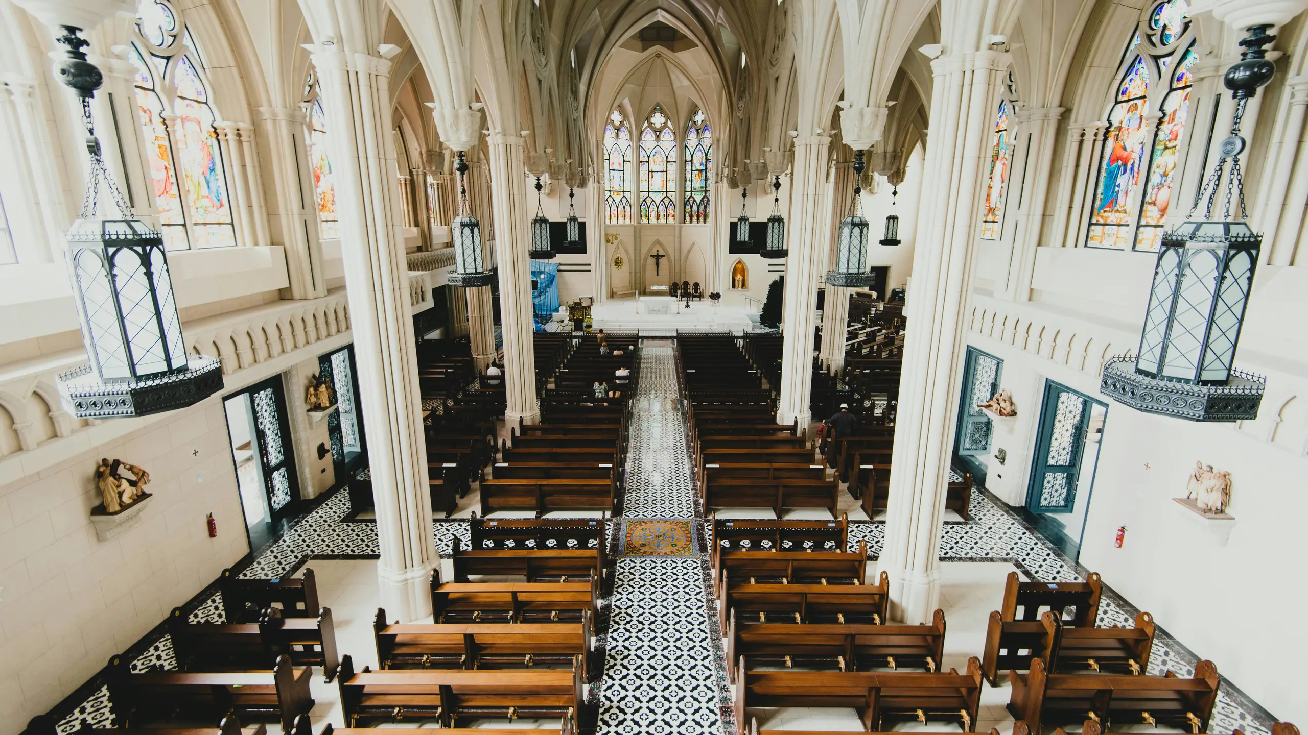 Interior of a church