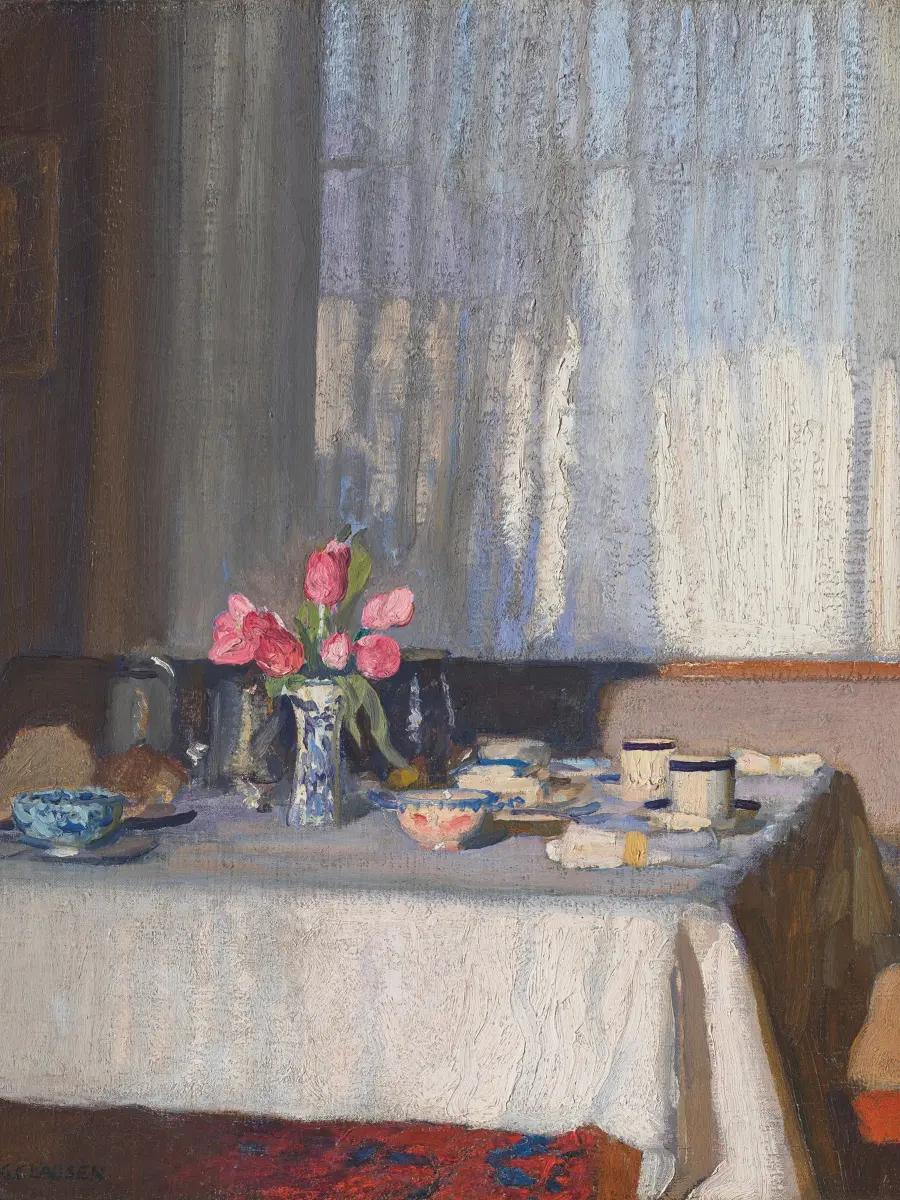 Sir George Clausen, The Breakfast Table