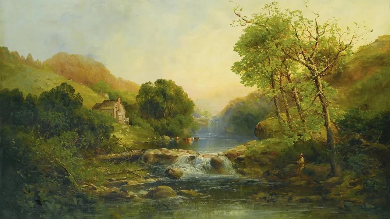 Andrew Melrose, A River in Summer