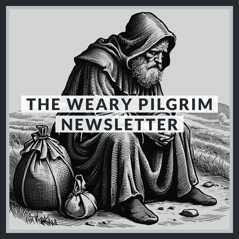 Logo for The Weary Pilgrim Newsletter